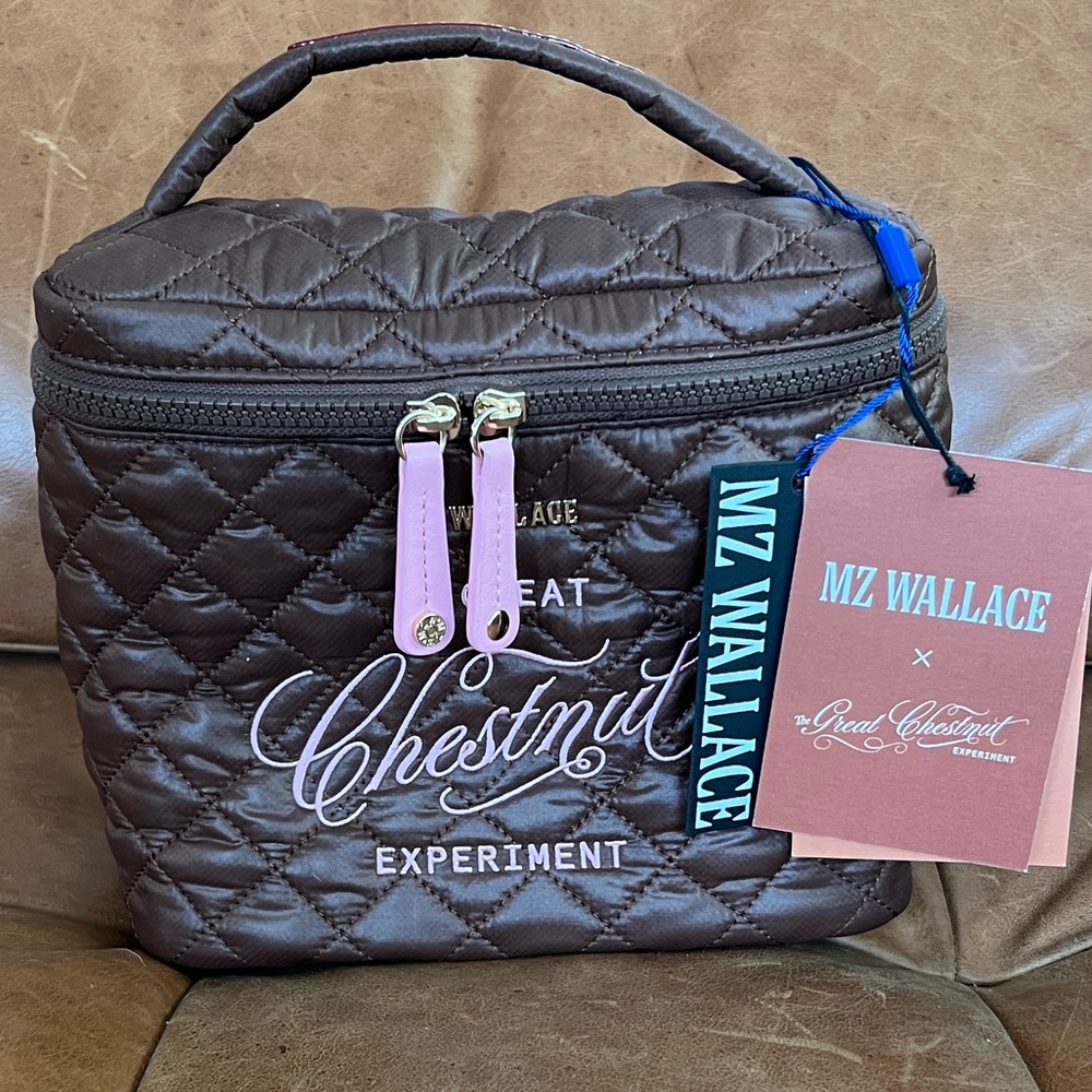 MZ Wallace x The Great Chestnut Experiment Vanity Case NWT